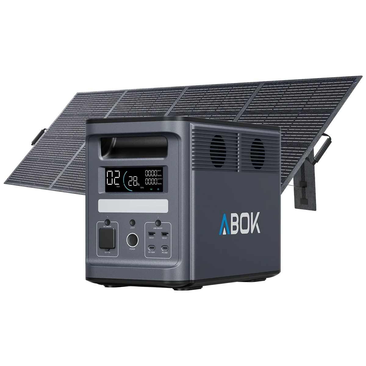 Ark2000 + 400W Solarpanel